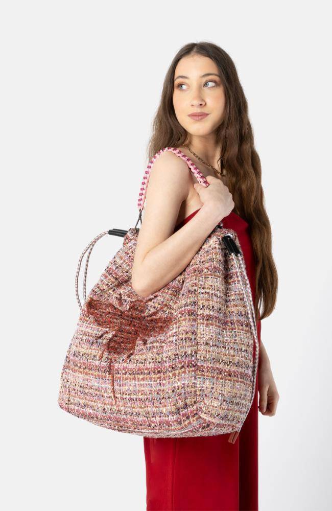 Stuff Maker Bouclé-Shopper in Bordeaux