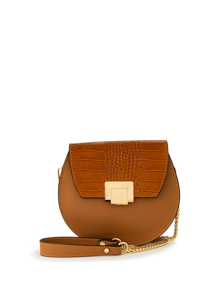 Stuff Maker Crossbody bag Janet in Braun