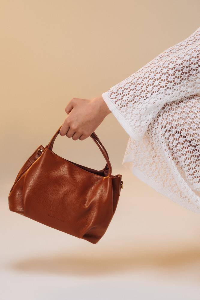 Stuff Maker Crossbody Bag Susann In Cognac