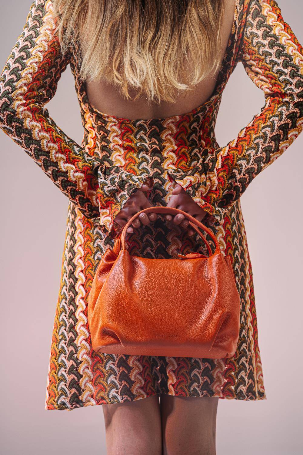Stuff Maker Crossbody Bag Susann In Orange