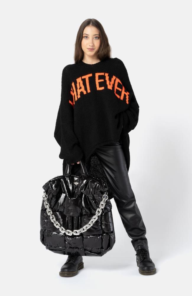 Stuff Maker Geflochtener Shopper In Schwarz