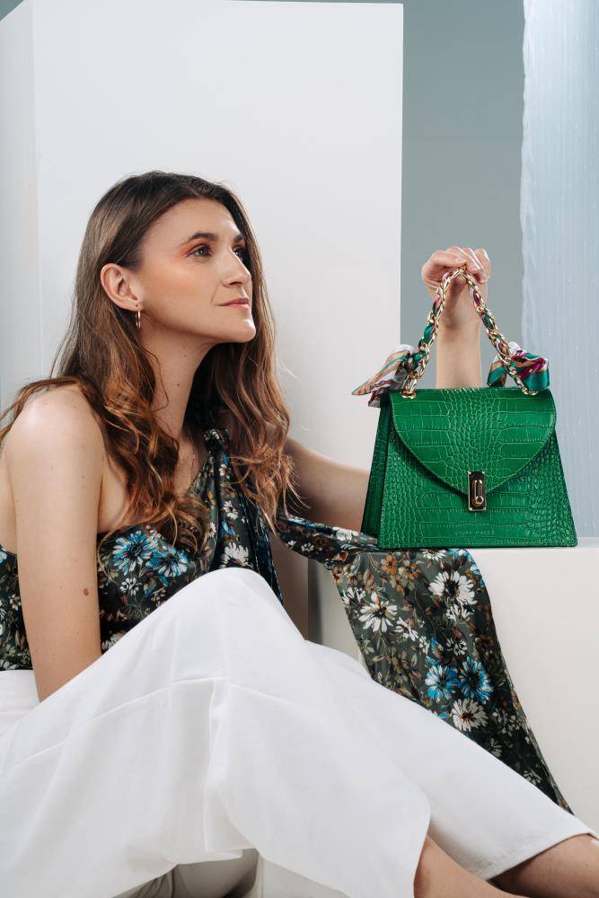 Stuff Maker Handtasche Melli In Grün