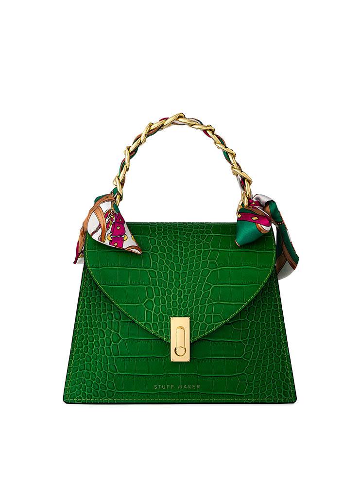Stuff Maker Handtasche Melli in Grün