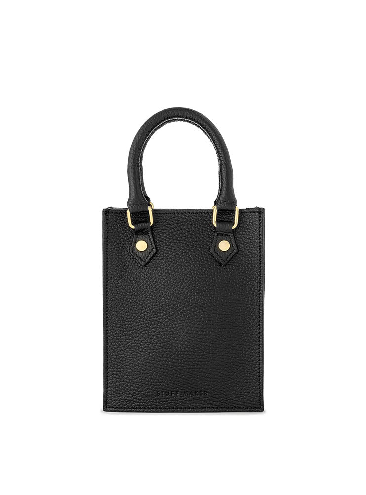 Stuff Maker Mini bag Carmen in Schwarz