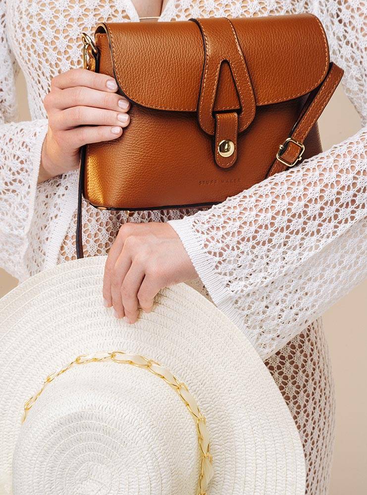 Stuff Maker Mini Bag Lilly In Braun