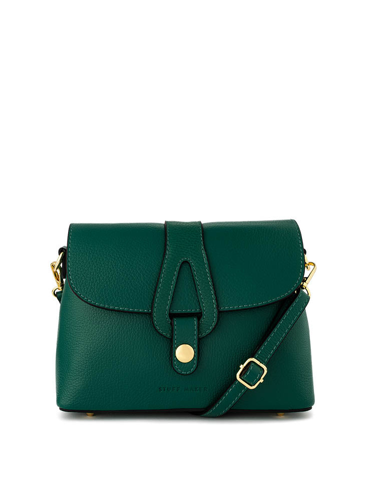 Stuff Maker Mini bag Lilly in Dunkel Grün