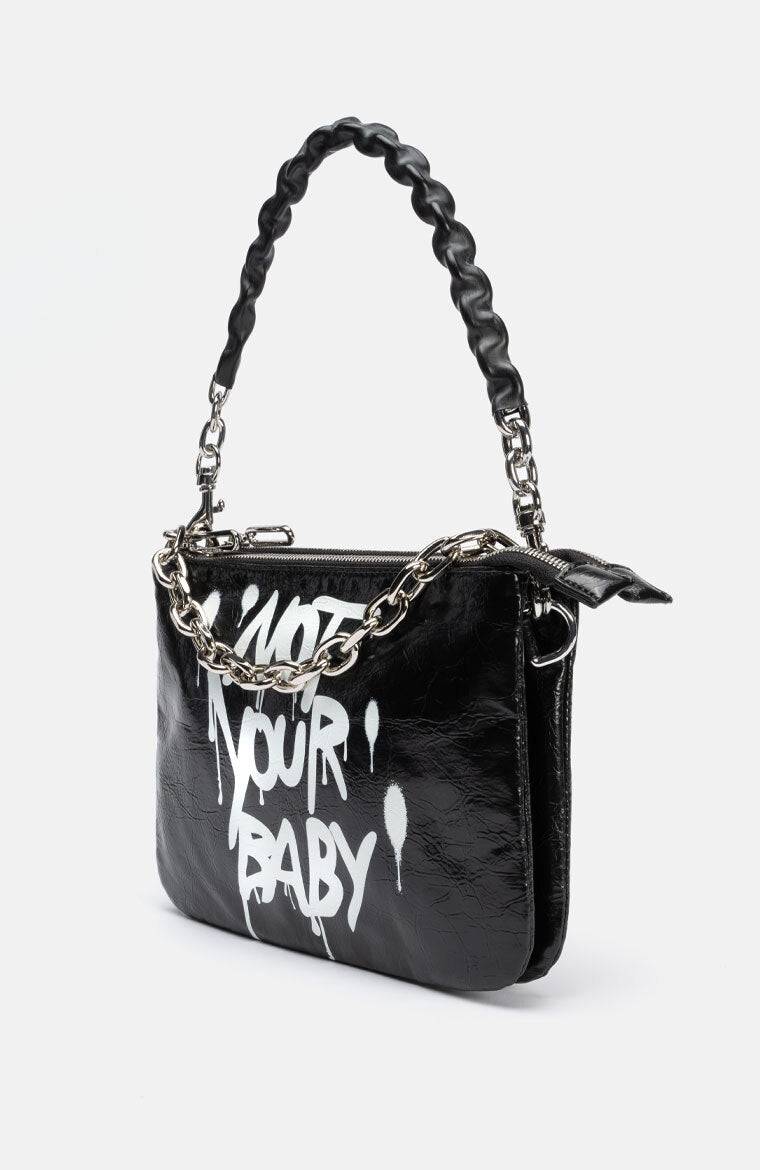 Stuff Maker Mini Bag Mit Print In Schwarz