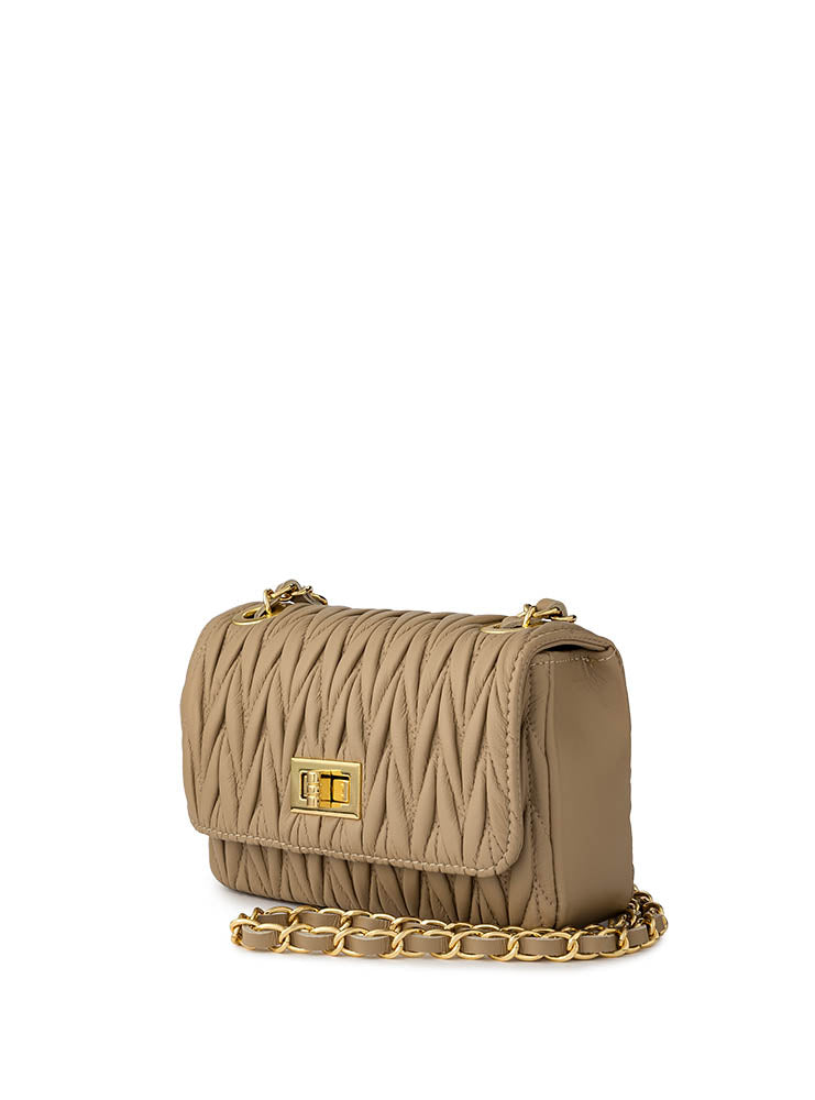 Stuff Maker Mini Bag Sophie In Beige