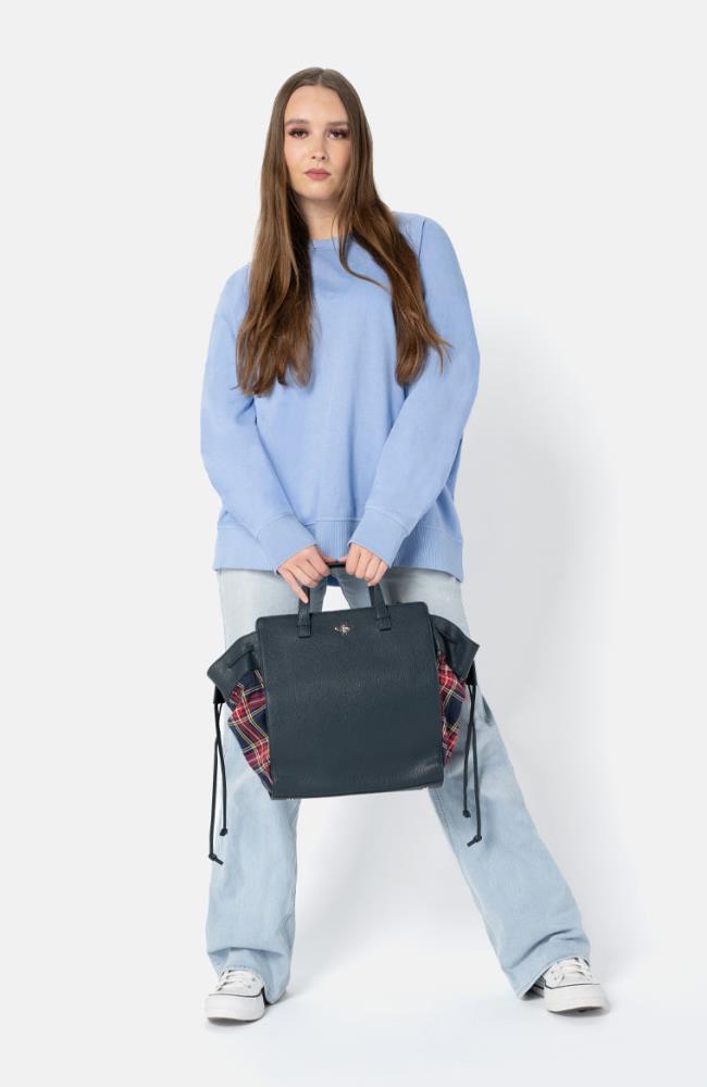 Stuff Maker Shopper in Schwarz mit Karo