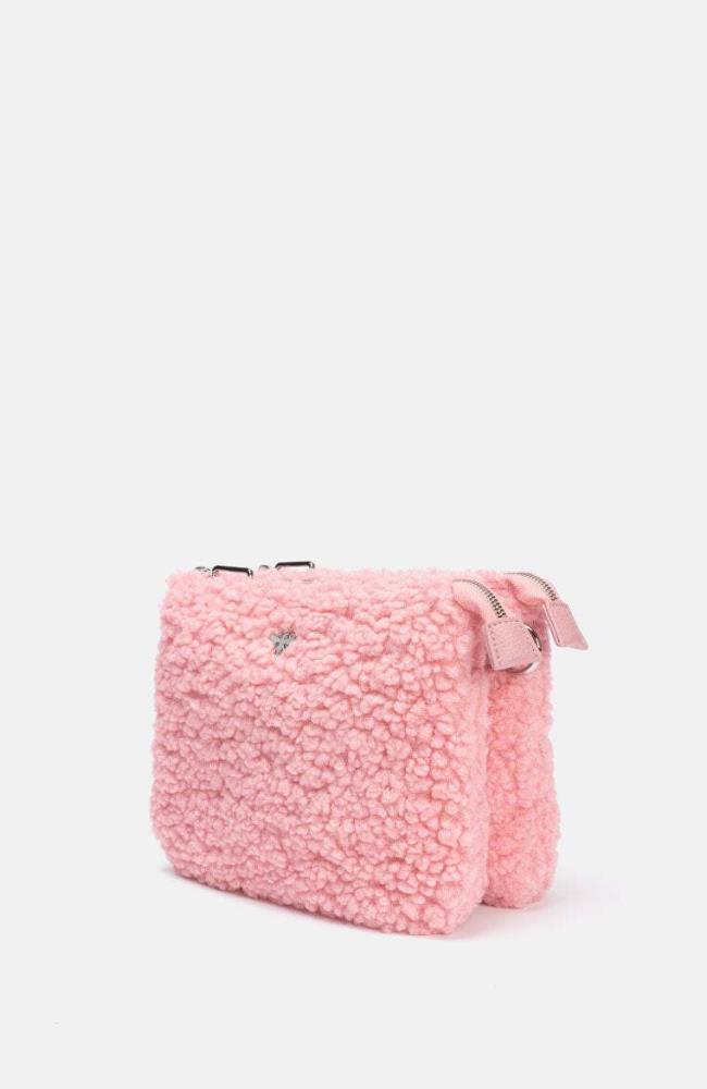 Stuff Maker Teddy Crossbody Bag In Pink