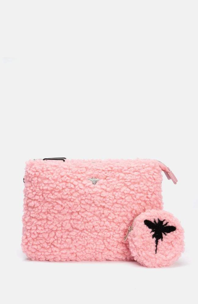 Stuff Maker Teddy Crossbody bag in Pink