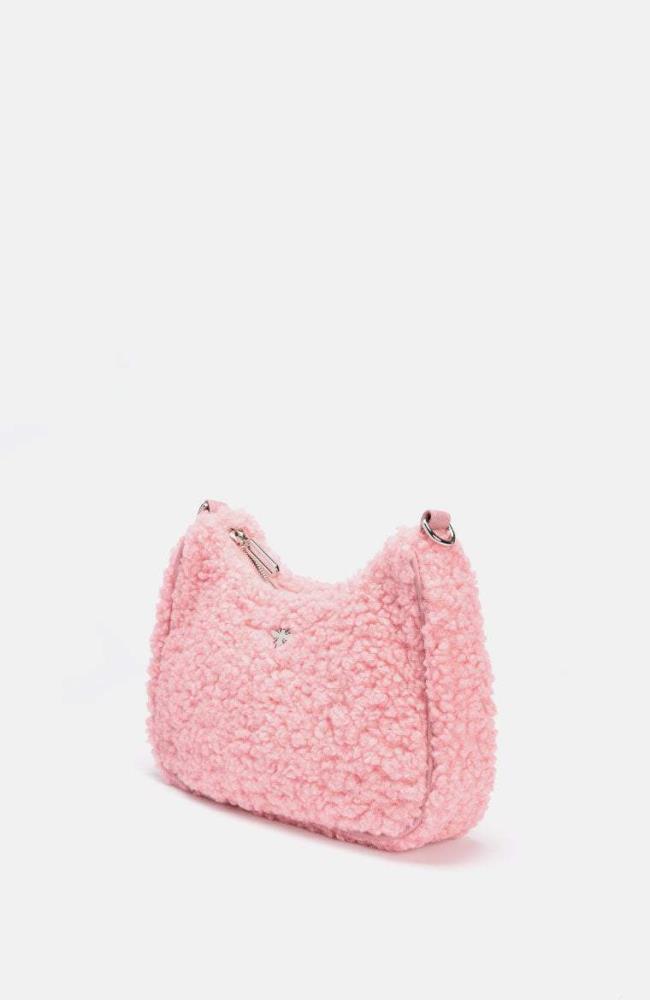 Stuff Maker Teddy Mini Bag In Pink
