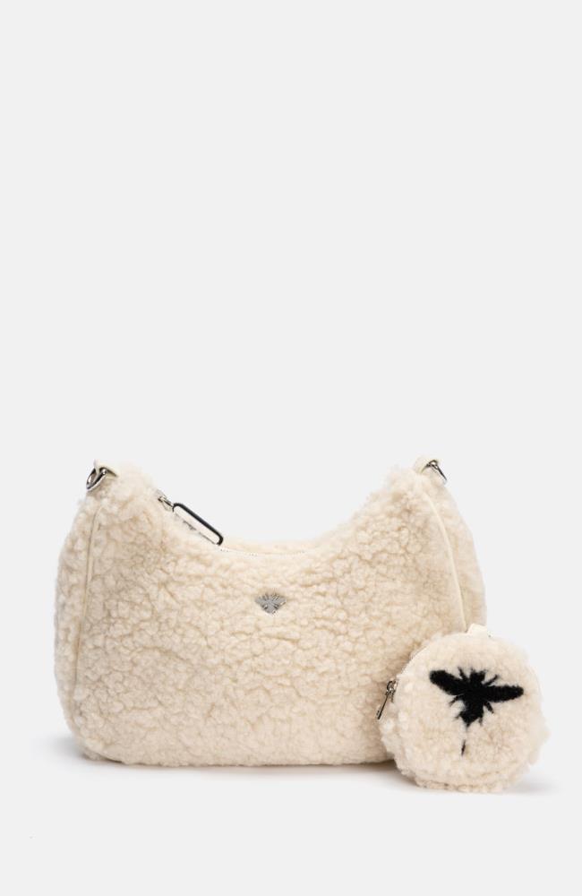 Stuff Maker Teddy Mini Bag in Weiß