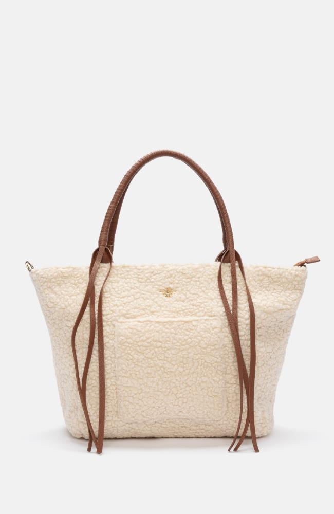 Stuff Maker Teddy Shopper Hill Road Weiß/Cognac