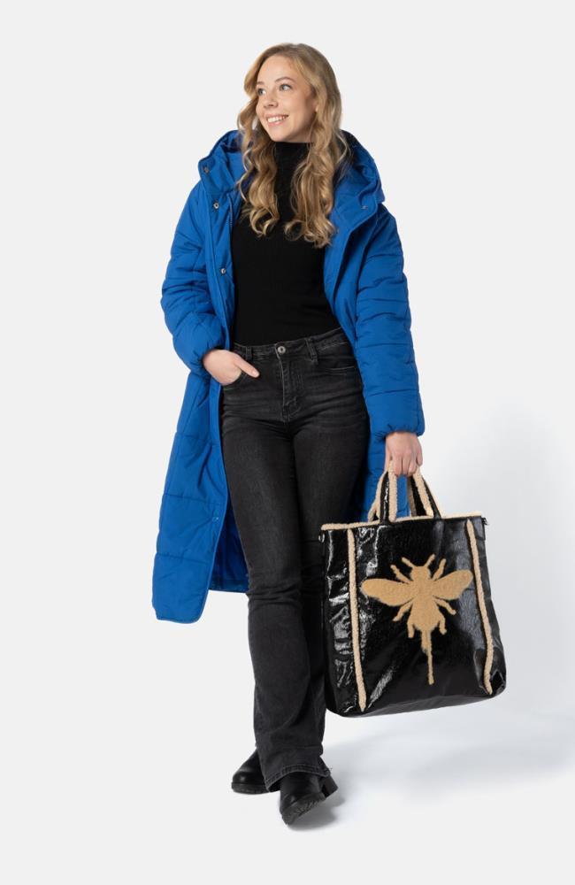 Stuff Maker Winter Mantel L/XL in Blau