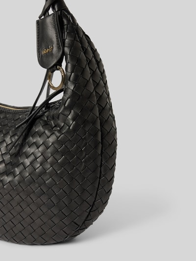 Peek & Cloppenburg AbroHandtasche In Flecht-Optik Modell 'NANA' In Black