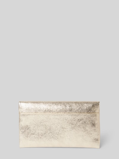 Peek & Cloppenburg AbroLederclutch Mit Applikation In Gold