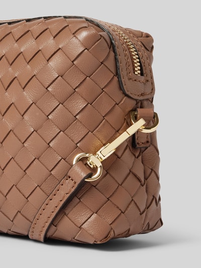 Peek & Cloppenburg AbroUmhängetasche In Flecht-Optik Modell 'KAIA / PIUM' In Cognac