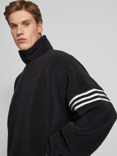 Peek & Cloppenburg Adidas OriginalsFleecepullover Mit überschnittenen Schultern In Black