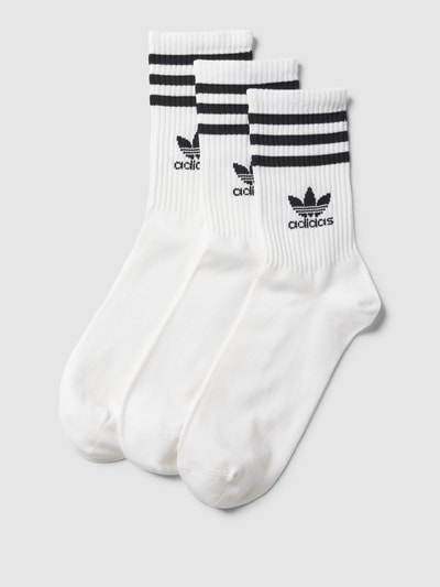 Peek & Cloppenburg adidas OriginalsSocken mit Label-Detail im 3er-Pack in weiss