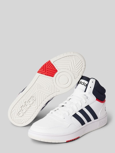 Peek & Cloppenburg ADIDAS SPORTSWEARHigh Top Sneaker Mit Schnürverschluss Modell 'HOOPS' In Weiss