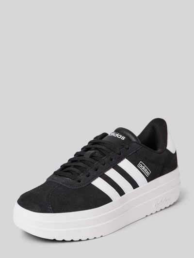 Peek & Cloppenburg ADIDAS SPORTSWEARLedersneaker mit Plateausohle Modell 'COURT BOLD' in black