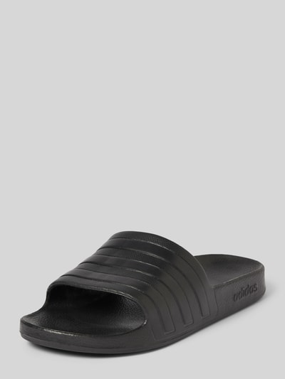 Peek & Cloppenburg ADIDAS SPORTSWEARSlides im unifarbenen Design Modell 'ADILETTE AQUA' in black