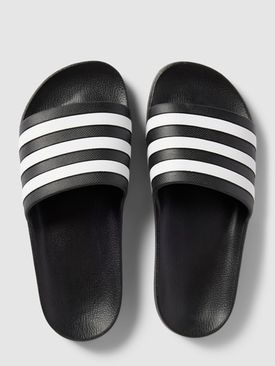 Peek & Cloppenburg ADIDAS SPORTSWEARSlides Mit Labeltypischen Streifen Modell 'ADILETTE AQUA' In Black