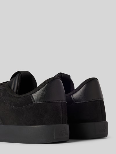 Peek & Cloppenburg ADIDAS SPORTSWEARSneaker Aus Leder-Mix Modell 'COURT' In Black