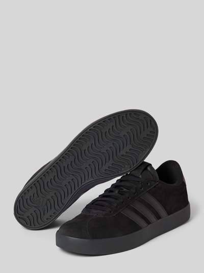 Peek & Cloppenburg ADIDAS SPORTSWEARSneaker Aus Leder-Mix Modell 'COURT' In Black