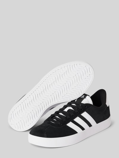 Peek & Cloppenburg ADIDAS SPORTSWEARSneaker Aus Leder-Mix Modell 'COURT' In Black