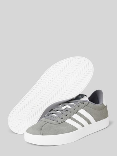 Peek & Cloppenburg ADIDAS SPORTSWEARSneaker Aus Leder-Mix Modell 'COURT' In Hellgrau