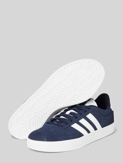 Peek & Cloppenburg ADIDAS SPORTSWEARSneaker Aus Leder-Mix Modell 'COURT' In Marine