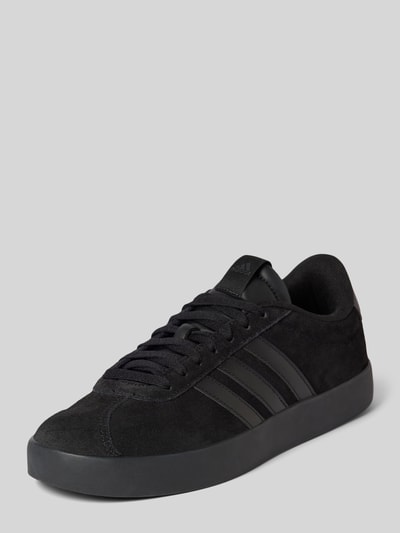 Peek & Cloppenburg ADIDAS SPORTSWEARSneaker aus Leder-Mix Modell 'COURT' in black