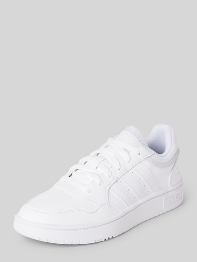 Peek & Cloppenburg ADIDAS SPORTSWEARSneaker mit Label-Details Modell 'HOOPS' in weiss