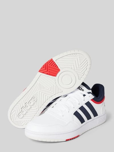 Peek & Cloppenburg ADIDAS SPORTSWEARSneaker Mit Label-Details Modell 'HOOPS' In Weiss