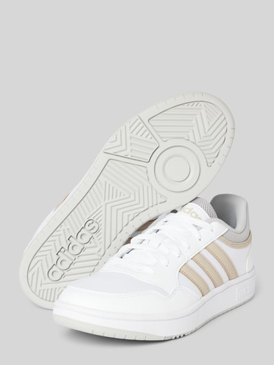 Peek & Cloppenburg ADIDAS SPORTSWEARSneaker Mit Label-Details Modell 'HOOPS' In Weiss