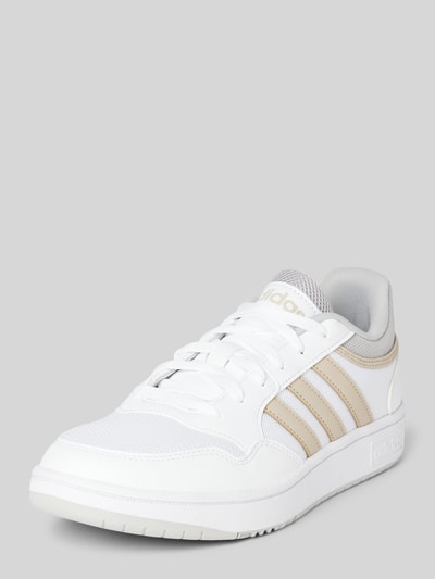 Peek & Cloppenburg ADIDAS SPORTSWEARSneaker mit Label-Details Modell 'HOOPS' in weiss