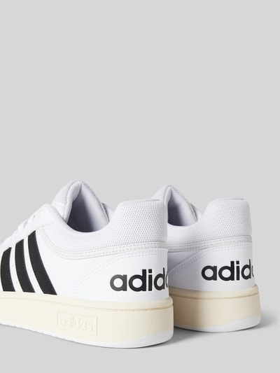 Peek & Cloppenburg ADIDAS SPORTSWEARSneaker Mit Label-Print Modell 'HOOPS' In Weiss