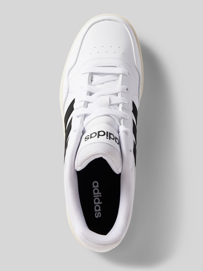 Peek & Cloppenburg ADIDAS SPORTSWEARSneaker Mit Label-Print Modell 'HOOPS' In Weiss