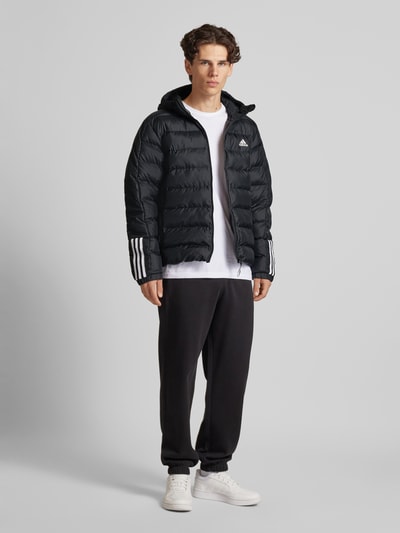 Peek & Cloppenburg ADIDAS SPORTSWEARSteppjacke mit Label-Print Modell 'ITAVIC' in black