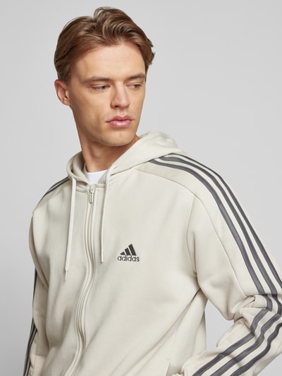 Peek & Cloppenburg ADIDAS SPORTSWEARSweatjacke Mit Logo-Stitching In Sand