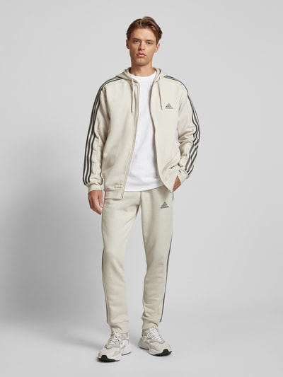 Peek & Cloppenburg ADIDAS SPORTSWEARSweatjacke mit Logo-Stitching in sand