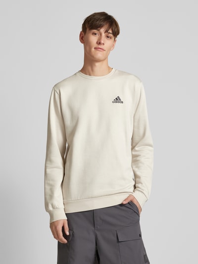 Peek & Cloppenburg ADIDAS SPORTSWEARSweatshirt Mit Gerippten Abschlüssen In Sand