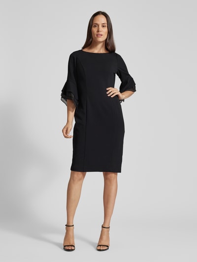 Peek & Cloppenburg Adrianna PapellCocktailkleid mit Rundhalsausschnitt in black