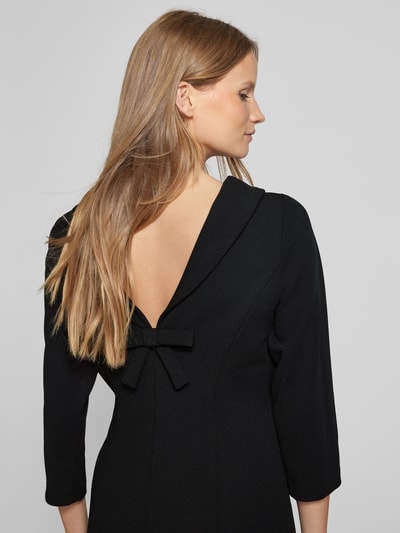 Peek & Cloppenburg Adrianna PapellKnielanges Cocktailkleid Mit 3/4-Arm In Black