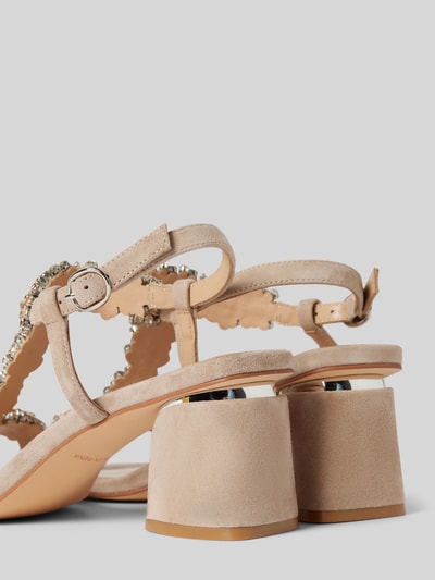 Peek & Cloppenburg ALMA EN PENASandalette Mit Ziersteinbesatz In Beige