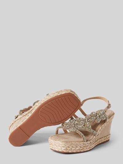 Peek & Cloppenburg ALMA EN PENAWedges Mit Ziersteinbesatz In Beige