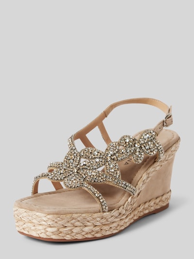 Peek & Cloppenburg ALMA EN PENAWedges mit Ziersteinbesatz in beige