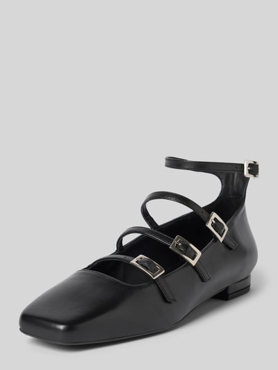 Peek & Cloppenburg ALOHASBallerinas aus Leder mit Dornschließen Modell 'LUKE' in black